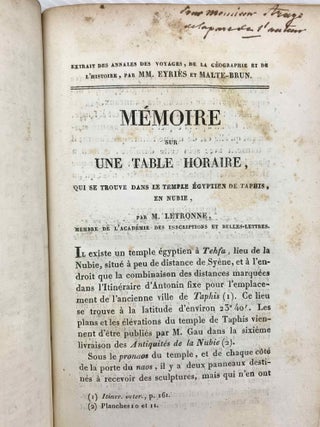 M&eacute;langes Egyptiens. Five volumes in one.[newline]M7215-13.jpg