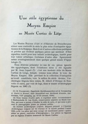 Volume offert à Jean Capart. Vol. 1 and 2 (complete)[newline]M7219_10.jpg