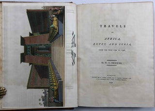 Travels in Africa, Egypt, and Syria, from the year 1792 to 1798[newline]M7223-02.jpg