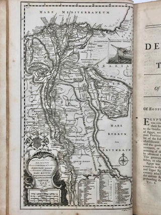 Description of the East and Some Other Countries. Vol. I: Observations on Egypt. Vol. II, part 1: Observations on Palæstine or the Holy Land, Syria, Mesopotamia, Cyprus, and Candia. Vol. II, part 2: Observations on the Islands of the Archipelago, Asia Minor, Thrace, Greece, and some other parts of Europe (complete set)[newline]M7225-07.jpg