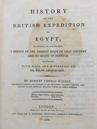 History of the British Expedition to Egypt[newline]M7228-03.jpg
