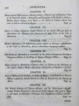 Travels in Upper and Lower Egypt: undertaken by order of the old government of France; by C. S. Sonnini, engineer in the French navy, and member of several scientific and literary societies. Followed by: Report of the Commission of Arts to the First Consul Bonaparte on the Antiquities of Upper Egypt and the present state of all the temples, palaces, obelisks, statues, tombs, pyramids, &c. of Philoe, Syene, Thebes, Tentyris, Latopolis, Memphis, Heliopolis, &c.. &c.[newline]M7229-07.jpg