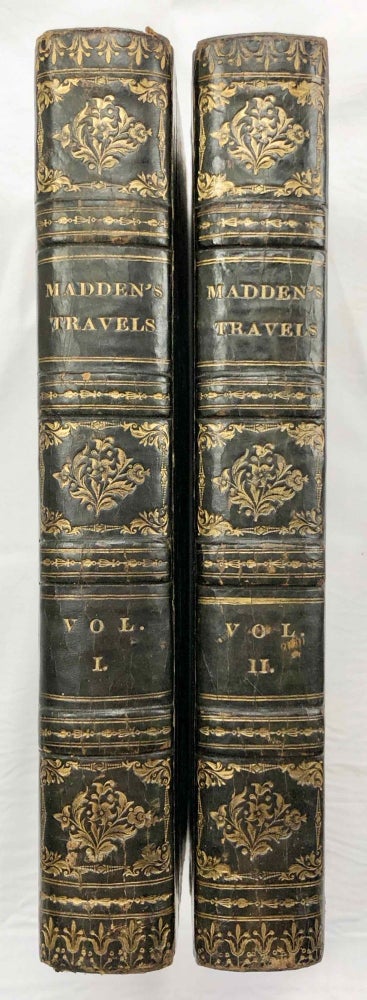 Item #M7234 Travels in Turkey, Egypt, Nubia and Palestine in 1824, 1825, 1826 and 1827. 2 volumes (complete set). MADDEN Richard Robert.[newline]M7234.jpg