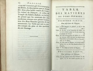 Voyage en Syrie et en Egypte, pendant les années 1783, 1784 et 1785. 2 volumes (complete set)[newline]M7236-10.jpg