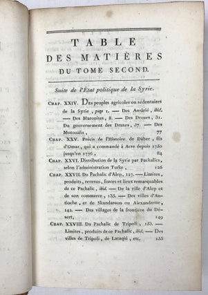 Voyage en Syrie et en Egypte, pendant les années 1783, 1784 et 1785. 2 volumes (complete set)[newline]M7236-16.jpg