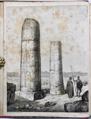 Travels in Ethiopia, above the second cataract of the Nile. Exhibiting the state of that country, and its various inhabitants, under the dominion of Mohammed Ali and illustrating the antiquities, art and history of the ancient kingdom of Meroe.[newline]M7247-03.jpg