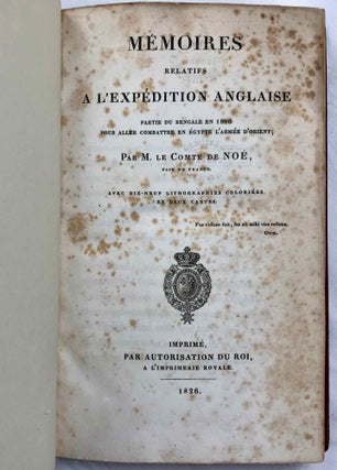 Mémoires relatifs à l'expédition anglaise, partie du Bengale en 1800 pour aller combattre en Égypte l'armée d'orient[newline]M7269-02.jpg
