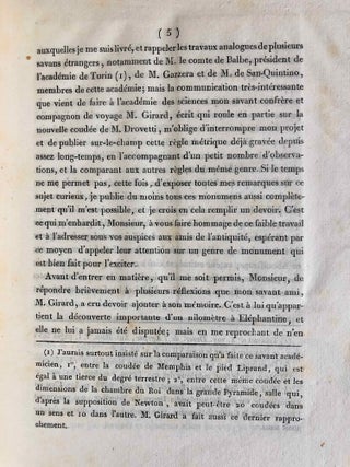 Lettre à M. Abel Rémusat, sur une nouvelle mesure de coudée, trouvée à Memphis par M. le Chevalier Drovetti[newline]M7273-006.jpg