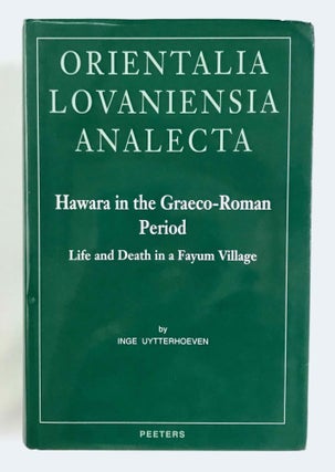 Item #M7282a Hawara in the Graeco-Roman Period: Life and Death in a Fayum Village. With an...[newline]M7282a-00.jpeg