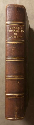 Item #M7294 The Topography of Athens with some Remarks on its Antiquities. LEAKE William Martin[newline]M7294.jpg