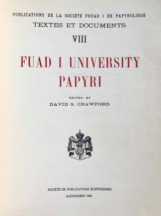 Fuad I University Papyri[newline]M7297-01.jpg