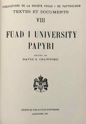 Fuad I University Papyri