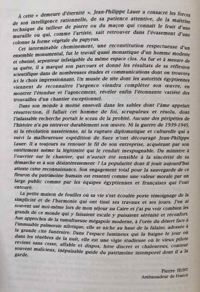 Etudes sur l'Ancien Empire et la nécropole de Saqqâra dédiées à Jean-Philippe Lauer. 2 volumes (complete set)[newline]M7299-07.jpg