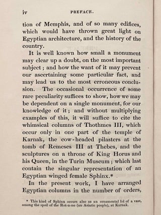 The architecture of ancient Egypt; in which the columns are arranged in orders, and the temples classified; with remarks on the early progress of architecture, etc. Text volume.[newline]M7302-04.jpeg