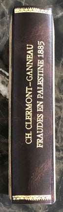 Item #M7304 Les fraudes archéologiques en Palestine. Suivies de quelques monuments phéniciens...