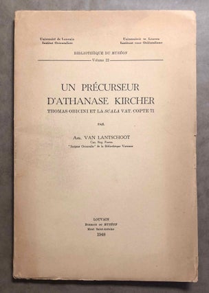 Item #M7305 Un précurseur d'Athanase Kircher: Thomas Obicini et la "Scala" Vat. Copte 71....[newline]M7305.jpg