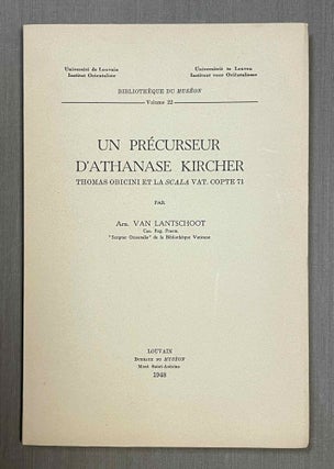 Item #M7305b Un précurseur d'Athanase Kircher: Thomas Obicini et la "Scala" Vat. Copte 71....[newline]M7305b-00.jpeg