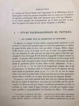 L'entretien d'Origène avec Héraclide et les évêques ses collègues sur le Père, le Fils et l'Ame