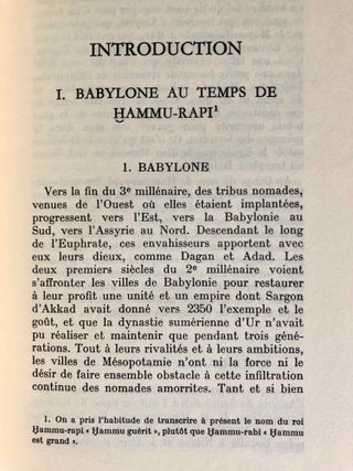 Le code de Hammurapi