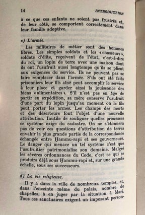 Le code de Hammurapi