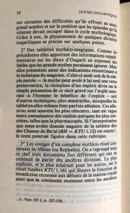 Textes ougaritiques. Tome II: Textes religieux. Rituels. Correspondance.