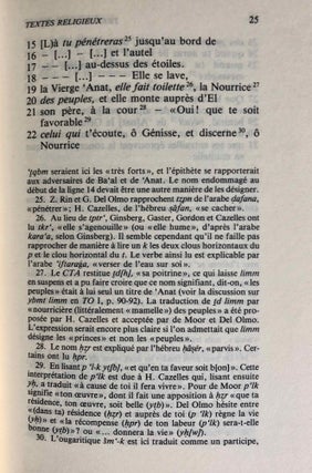 Textes ougaritiques. Tome II: Textes religieux. Rituels. Correspondance.