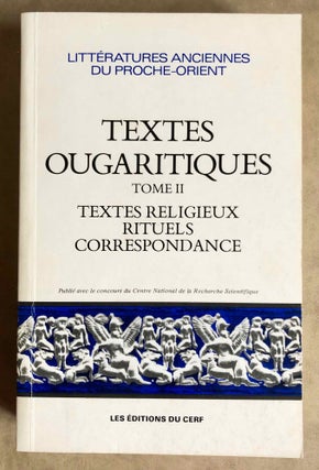 Item #M7313 Textes ougaritiques. Tome II: Textes religieux. Rituels. Correspondance. CAQUOT...[newline]M7313.jpg