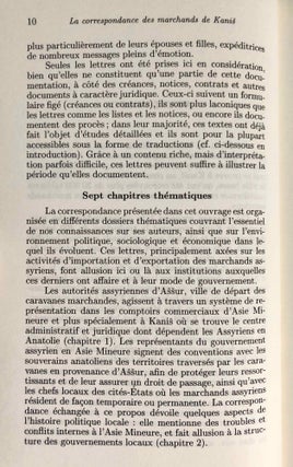 Correspondance des marchands de Kanish