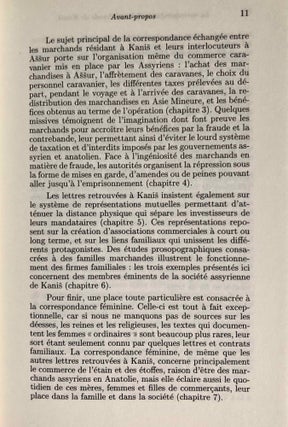 Correspondance des marchands de Kanish