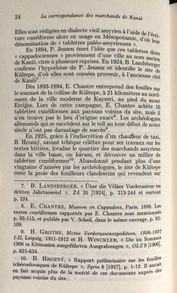 Correspondance des marchands de Kanish