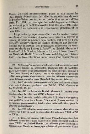 Correspondance des marchands de Kanish