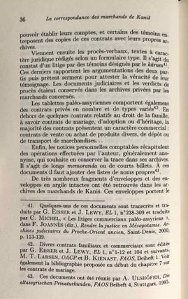 Correspondance des marchands de Kanish