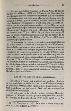 Correspondance des marchands de Kanish