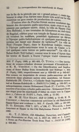 Correspondance des marchands de Kanish