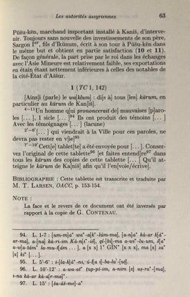 Correspondance des marchands de Kanish