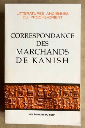 Item #M7316 Correspondance des marchands de Kanish. MICHEL Cécile