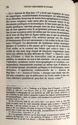 Textes akkadiens d’Ugarit