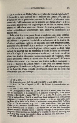 Textes akkadiens d’Ugarit