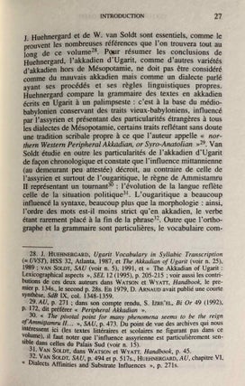 Textes akkadiens d’Ugarit