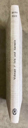 Isis und Sarapis bei den Griechen und Römern: epigraphische Studien zur Verbreitung und zu den Trägern des ägyptischen Kultes
