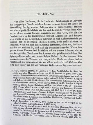Isis und Sarapis bei den Griechen und Römern: epigraphische Studien zur Verbreitung und zu den Trägern des ägyptischen Kultes
