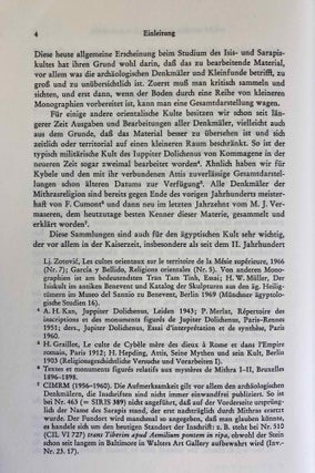 Isis und Sarapis bei den Griechen und Römern: epigraphische Studien zur Verbreitung und zu den Trägern des ägyptischen Kultes