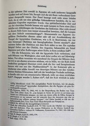 Isis und Sarapis bei den Griechen und Römern: epigraphische Studien zur Verbreitung und zu den Trägern des ägyptischen Kultes