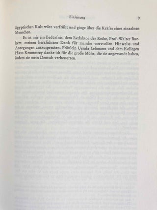 Isis und Sarapis bei den Griechen und Römern: epigraphische Studien zur Verbreitung und zu den Trägern des ägyptischen Kultes