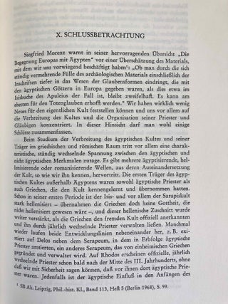 Isis und Sarapis bei den Griechen und Römern: epigraphische Studien zur Verbreitung und zu den Trägern des ägyptischen Kultes