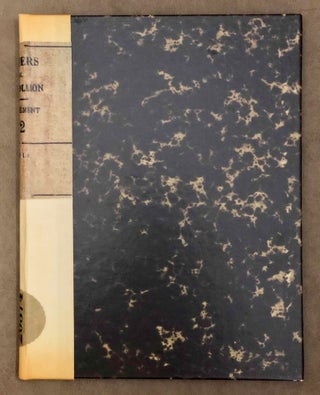 Papiers de Champollion. Cahier de notes de 1824 sur certains objets du Musée de Turin, déposé à la BMF. Facsimilé autorisé de haute qualité accompagné d'un livre explicatif (en espagnol).[newline]M7325-003.jpg