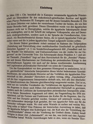 Das Dekret von Kanopos (238 v. Chr.): Kommentar und historische Auswertung eines dreisprachigen Synodaldekretes der ägyptischen Priester zu Ehren Ptolemaios' III. und seiner Familie[newline]M7327-09.jpg