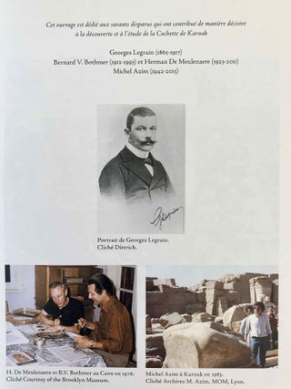 La Cachette de Karnak: nouvelles perspectives sur les découvertes de Georges Legrain[newline]M7329-07.jpg