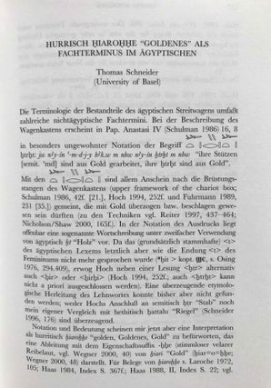 Egyptian and Semito-Hamitic (Afro-Asiatic) studies: in memoriam W. Vycichl