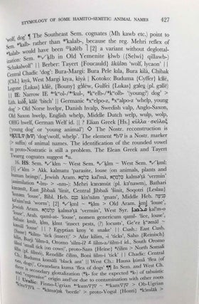 Egyptian and Semito-Hamitic (Afro-Asiatic) studies: in memoriam W. Vycichl